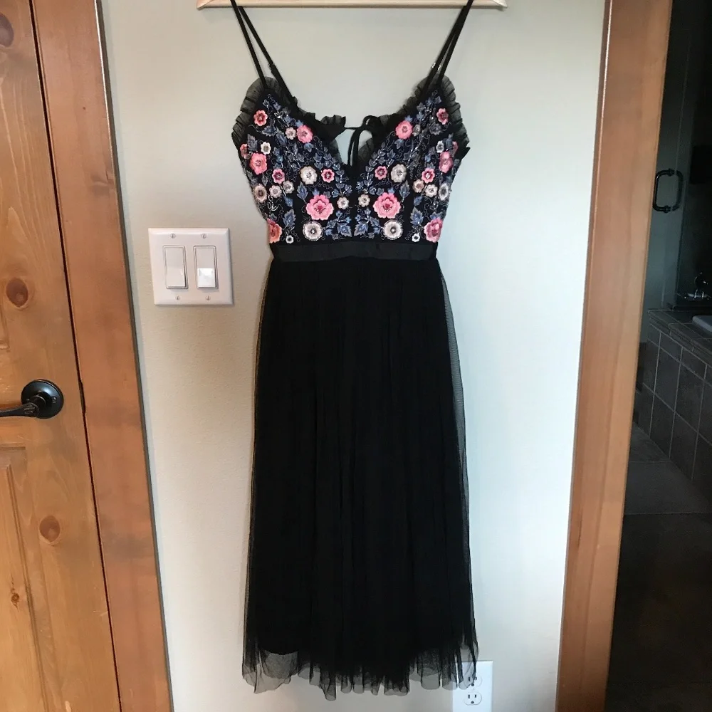 Needle & Thread - Whisper Midi Tulle Dress - Sz 4 - Picture 4 of 8